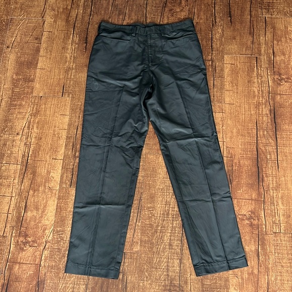 PRADA men’s cotton nylon work black dress pants slacks...